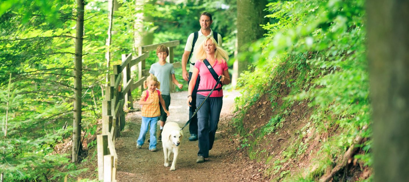 Mensen wandelen
