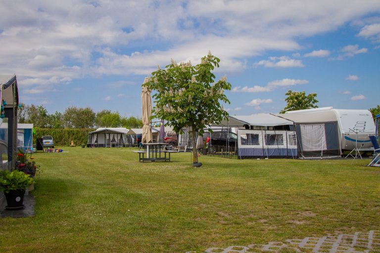 Foto van de staanplaatsen